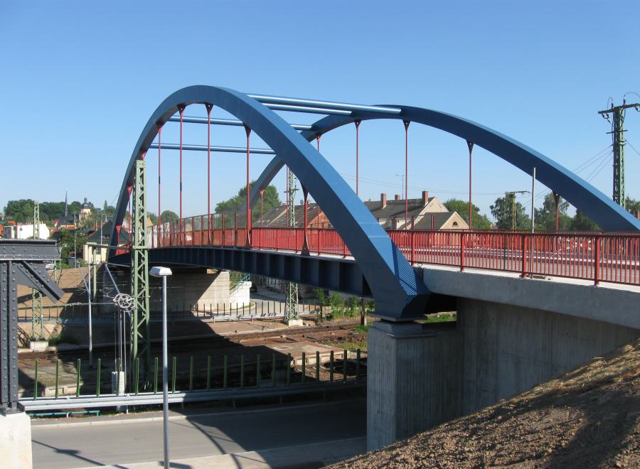 Brücke über die DB in Gößnitz, Bauwerk 1