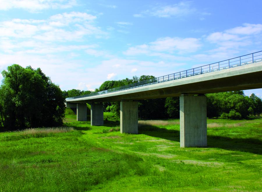 Neubau Brücke Wesenitz B 98-Bauwerk 5+6